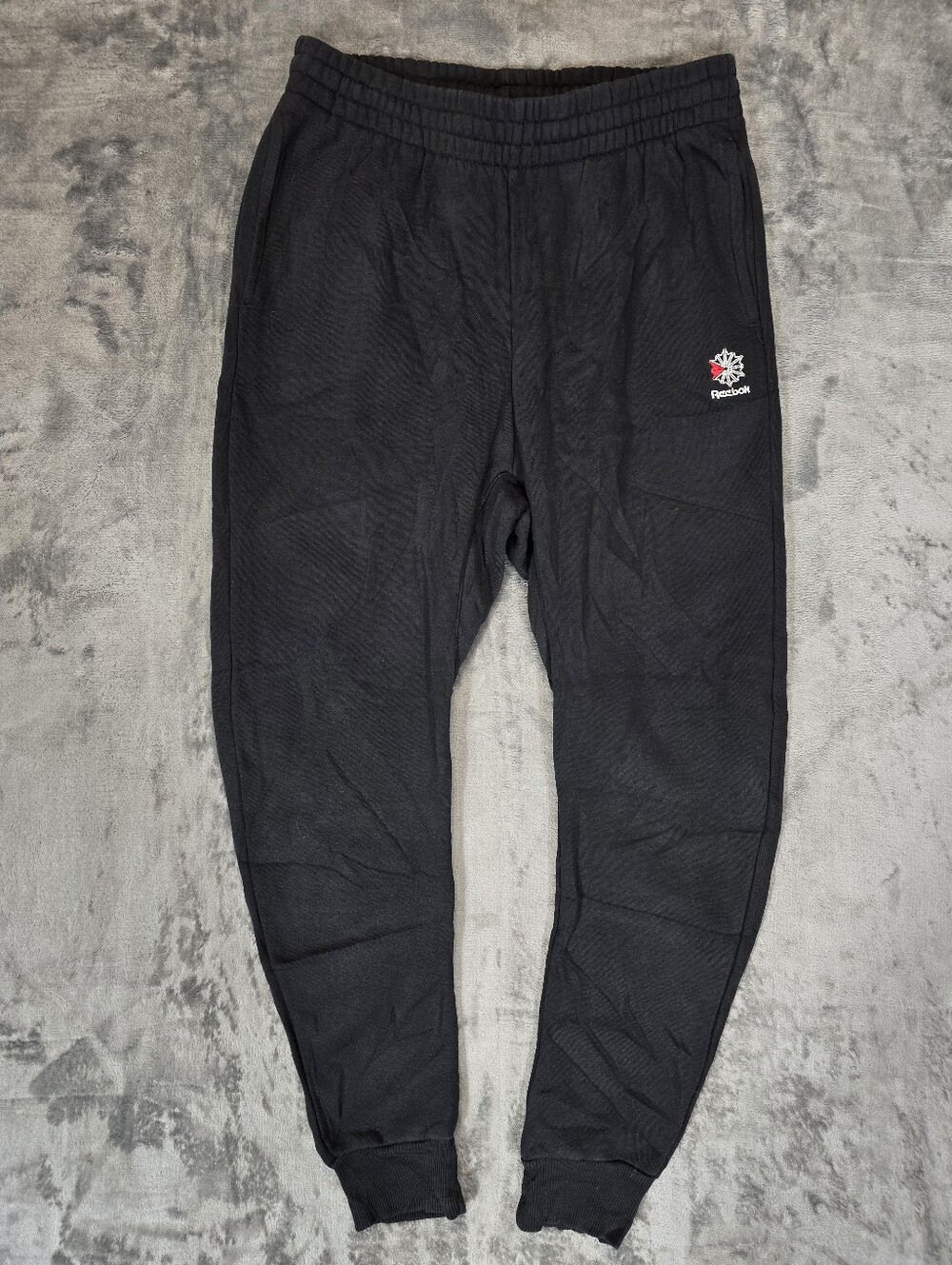 Reebok Classics Joggers Jogging Pants Size Medium Black